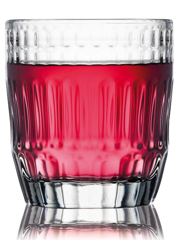 La Rochère France 6er-Set: Gläser "Cotes" in Transparent - 270 ml