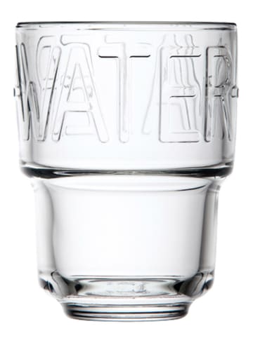 La Rochère France 6-delige set: waterglazen "Boston" transparant - 250 ml