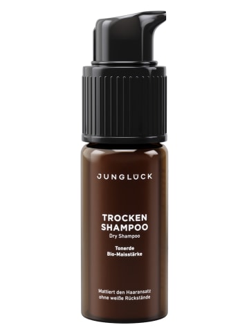 Junglück Trockenshampoo "für dunkles Haar", 40 g