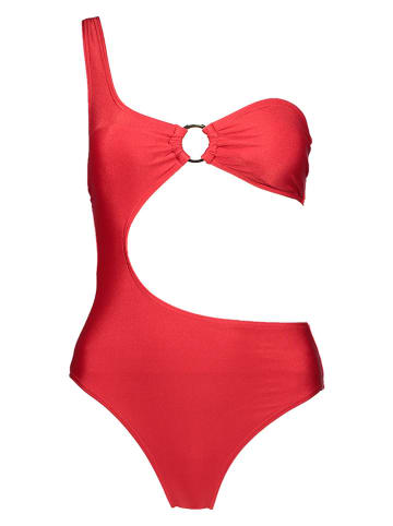 LASCANA Badeanzug in Rot