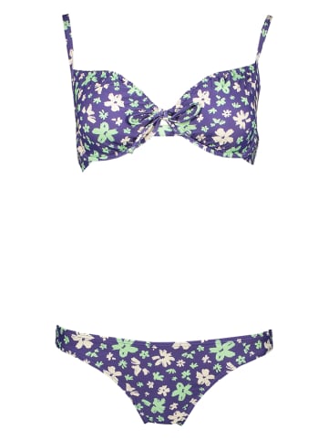 LASCANA Bikini in Dunkelblau/ Mint