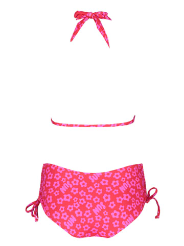 Buffalo Badeanzug in Rot/ Pink