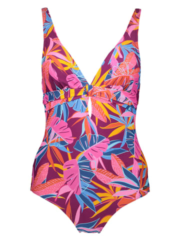 Buffalo Badeanzug in Lila/ Pink