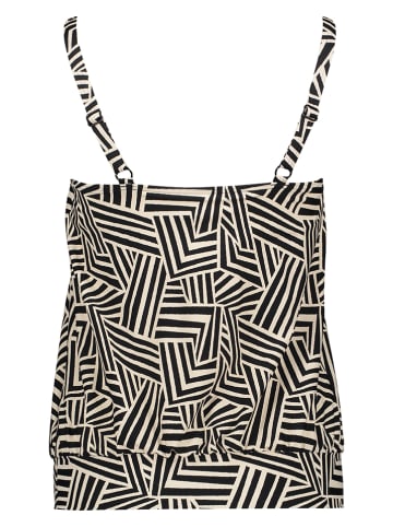 LASCANA Tankinitop beige/zwart