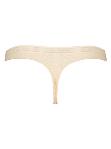 LASCANA String zandkleurig