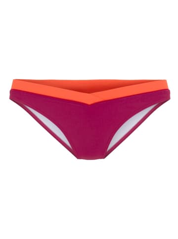 s.Oliver Bikini-Hose in Bordeaux/ Orange