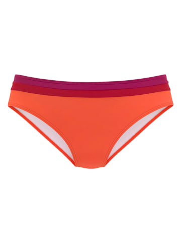 s.Oliver Bikinislip oranje/bordeaux