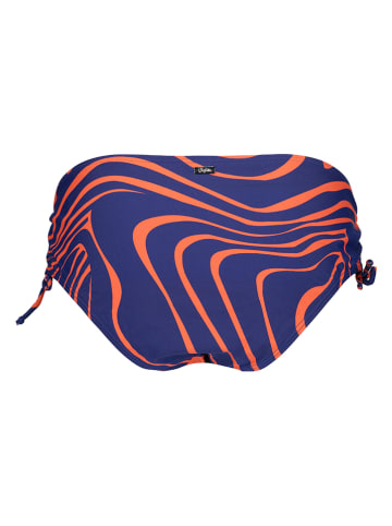 Buffalo Figi bikini w kolorze granatowo-pomarańczowym