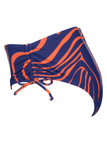 Buffalo Figi bikini w kolorze granatowo-pomarańczowym