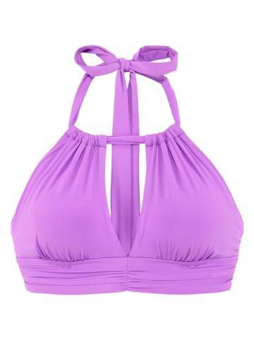 s.Oliver Biustonosz bikini w kolorze fioletowym
