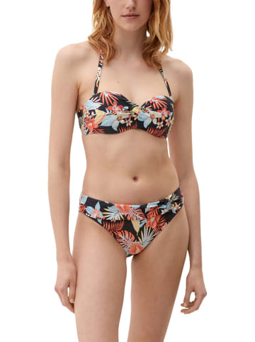 s.Oliver Figi bikini w kolorze czarno-błękitno-koralowym