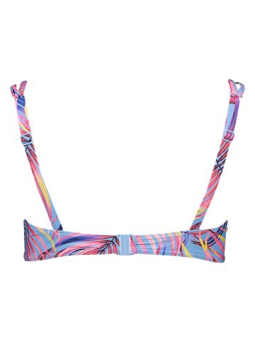 LASCANA Bikini-Oberteil in Hellblau/ Bunt