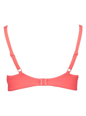 LASCANA Biustonosz bikini w kolorze koralowym