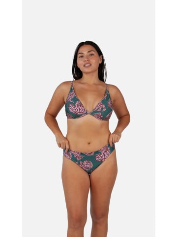 Barts Bikini-Oberteil "Gunja" in Grün/ Pink