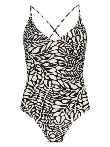 Barts Badeanzug "Nassa" in Schwarz/ Creme