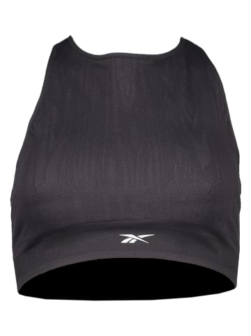 Reebok Biustonosz sportowy w kolorze czarnym