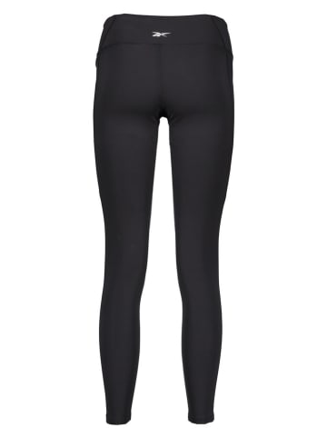 Reebok Legginsy sportowe "TS Lux" w kolorze czarnym