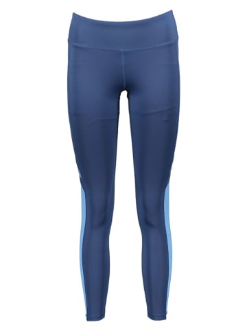 Reebok Legginsy sportowe "Workout Ready" w kolorze niebieskim