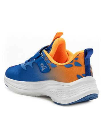 Bull Boys Sneakers "Hunting Rex" in Blau/ Orange