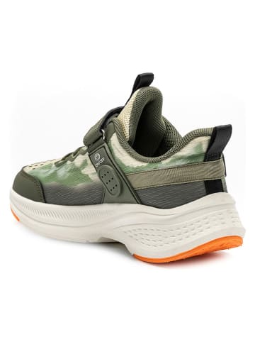 Bull Boys Sneakersy "Uragano Rex" w kolorze khaki