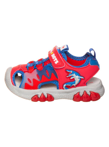 Bull Boys Halbsandalen "Mosasauro" in Rot/ Blau