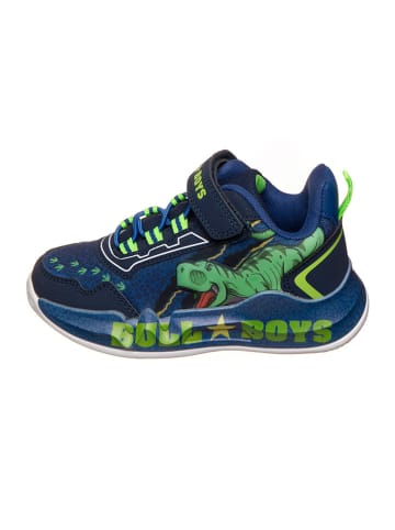 Bull Boys Sneakers "T-Rex" blauw/groen