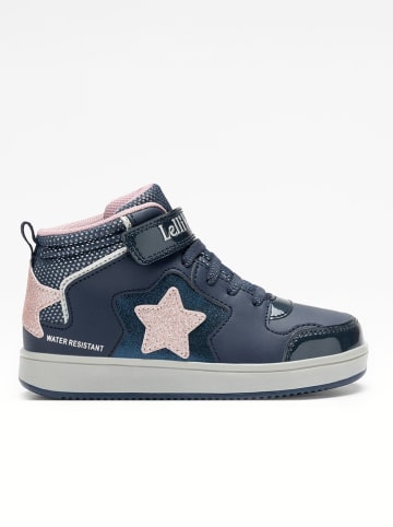 Lelli Kelly Sneakersy "Rosa" w kolorze granatowo-jasnoróżowym