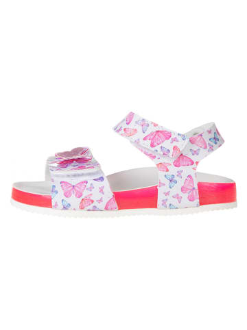 Lelli Kelly Sandalen "Chiara" wit/roze/meerkleurig