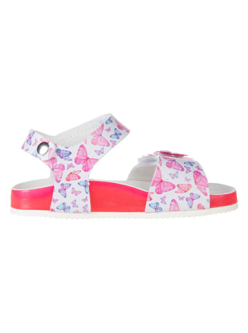 Lelli Kelly Sandalen "Chiara" wit/roze/meerkleurig