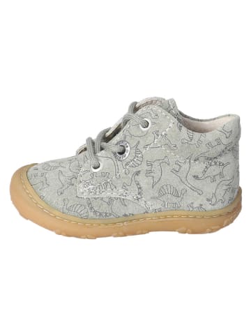 PEPINO Leren loopleerschoenen "Dots" turquoise