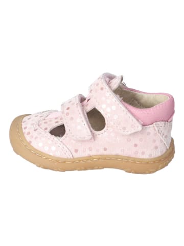 PEPINO Leder-Halbsandalen "Ebi" in Rosa