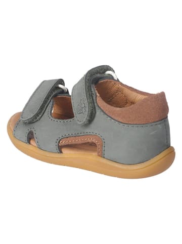 PEPINO Skórzane sandały "Jasper" w kolorze khaki