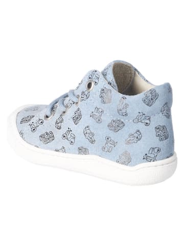 PEPINO Leder-Lauflernschuhe "Kenny" in Hellblau