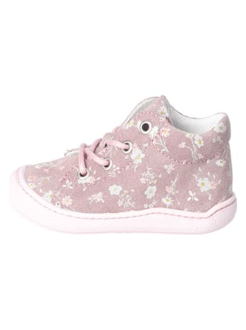 PEPINO Leder-Lauflernschuhe "Kenny" in Rosa