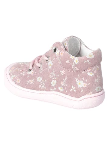 PEPINO Leder-Lauflernschuhe "Kenny" in Rosa