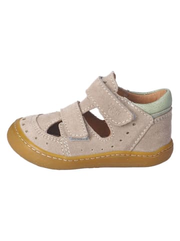 PEPINO Leder-Halbsandalen "Kris" in Beige