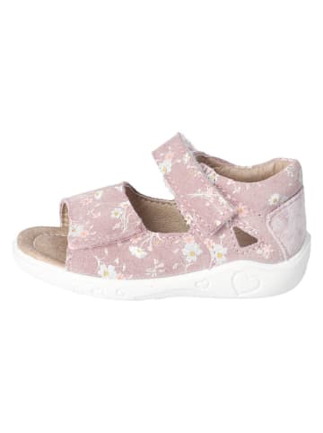 PEPINO Leder-Sandalen "Taya" in Rosa