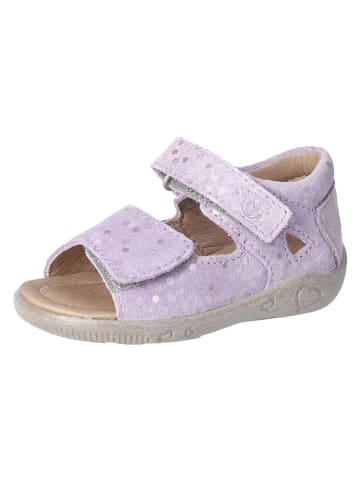 PEPINO Leder-Sandalen "Taya" in Lila