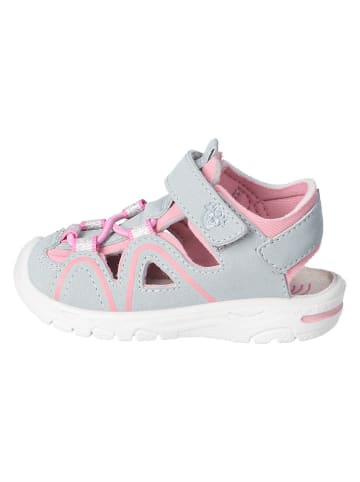 PEPINO Enkelsandalen "Gary" grijs/lichtroze