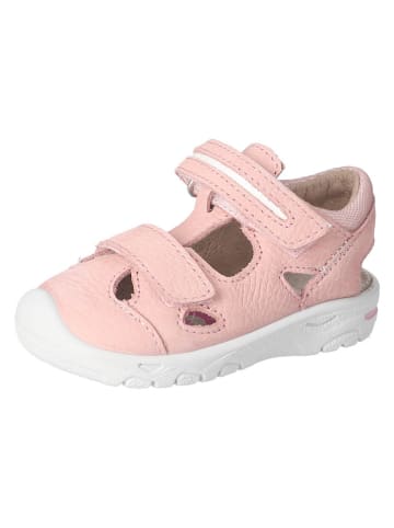 PEPINO Leder-Halbsandalen "Lary" in Rosa