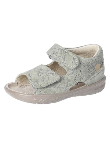 PEPINO Leder-Sandalen "Banu" in Grau