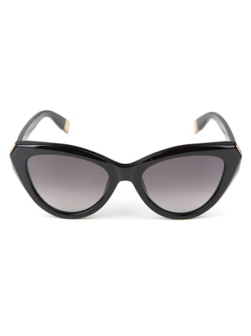 Furla Damskie okulary przeciwsłoneczne w kolorze czarno-szarym