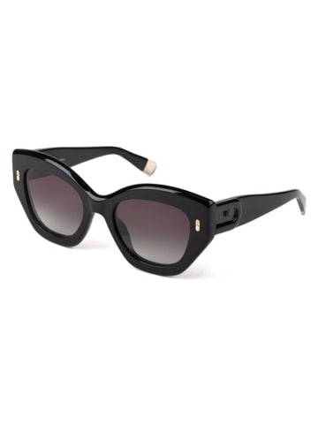 Furla Dames zonnebril zwart/bruin