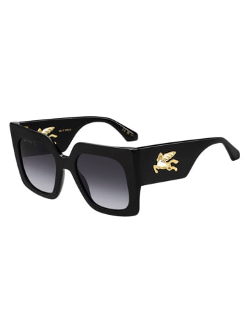 Etro Unisex-Sonnenbrille in Schwarz/ Dunkelblau