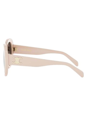 Celine Okulary przeciwsłoneczne unisex w kolorze beżowo-szarym