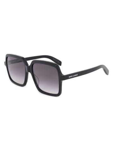 Yves Saint Laurent Damskie okulary przeciwsłoneczne w kolorze czarno-szarym