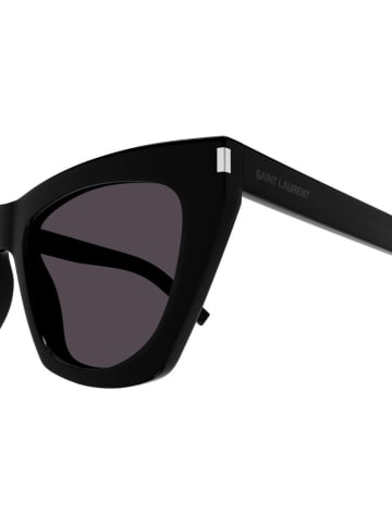 Yves Saint Laurent Damskie okulary przeciwsłoneczne w kolorze czarno-antracytowym