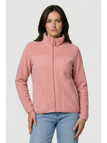 alife and kickin Fleecejacke "Lysann" in Rosa