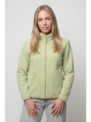 alife and kickin Fleecejacke "Lysann" in Hellgrün