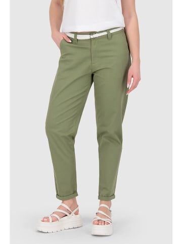 alife and kickin Spodnie "Hiroko" w kolorze khaki